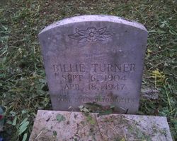William Henry “Billie” Turner 