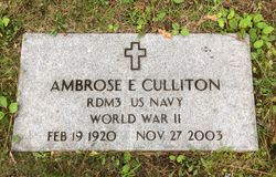 Ambrose E Culliton 