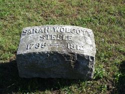 Sarah <I>Wolcott</I> Steele 