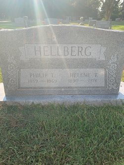 Helene Therese <I>Petersen</I> Hellberg 