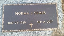 Norma Jean <I>Garner</I> Siemer 