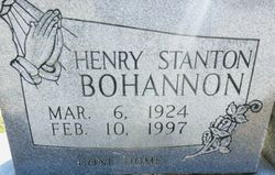 Henry Stanton Bohannon 