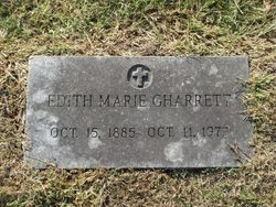 Edith Marie <I>Gilbert</I> Gharrett 