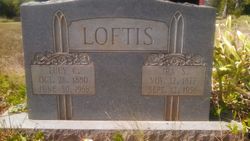 Lucy Ann <I>Carter</I> Loftis 