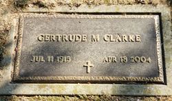 Gertrude Melvina <I>Carroll</I> Clarke 