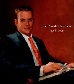 Dr Paul Wesley Ambrose 