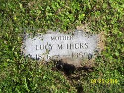 Lucy May <I>Hicks</I> Taylor 