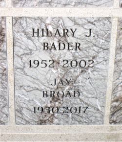 Hilary Jill Bader 