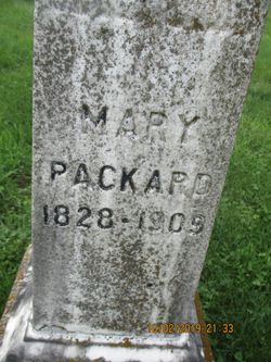 Mary Ann <I>Bond</I> Packard 