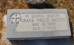 Grace Gertrude <I>Wells</I> Martin 