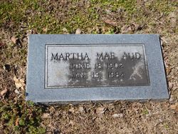 Martha Mae <I>Rushin</I> Aud 