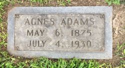 Agnes Adams 