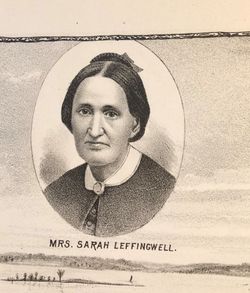 Sarah “Sally” <I>Carpenter</I> Leffingwell 