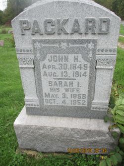 Sarah Isabel <I>Jones</I> Packard 