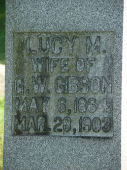 Lucy M. <I>Kidd</I> Gibson 