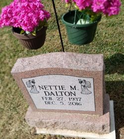 Nettie Marie <I>Hill</I> Dalton 
