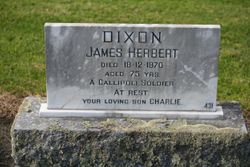 James Herbert “Bert” Dixon 