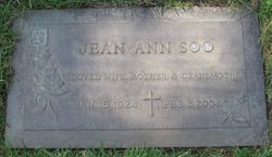 Jean Ann <I>Zdelar</I> Soo 