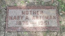 Mary A. <I>Pfeiffer</I> Arteman 