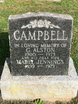 Mabel <I>Jennings</I> Campbell 