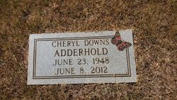Cheryl <I>Downs</I> Adderhold 