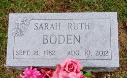 Sarah Ruth Boden 