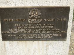 Peter Henry Griffith Oxley 