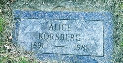 Alice Korsberg 