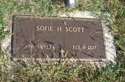 Sofie H <I>Hornung</I> Scott 