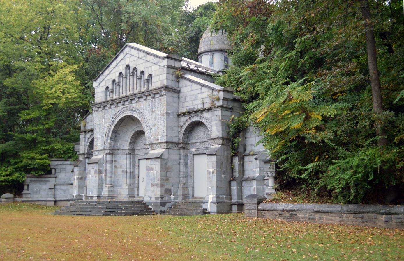Vanderbilt Family Cemetery And Mausoleum In New Dorp New