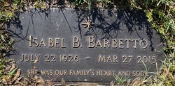 Isabel B. <I>Thomas</I> Barbetto 