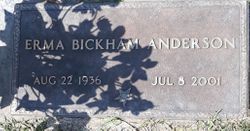 Erma Jean <I>Bickham</I> Anderson 