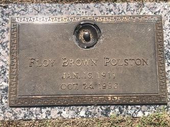 Floy <I>Brown</I> Polston 