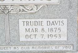 Gertrude “Trudie” <I>Davis</I> Christmas 