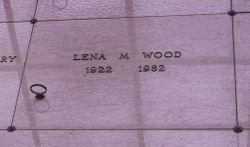 Lena Mae <I>Collins</I> Wood 