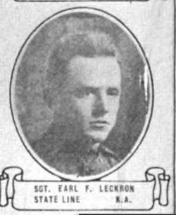 SGT Earl Franklin Leckron 