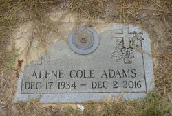 Cordye Alene <I>Cole</I> Adams 