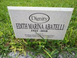 Edith Marina <I>Moeller</I> Abatelli 