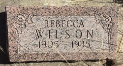 Rebecca Wilson 