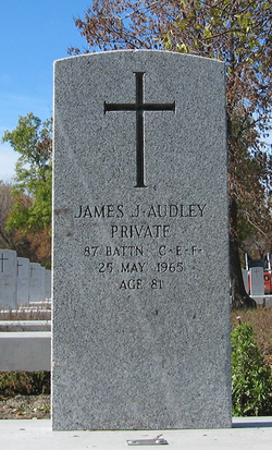Private James Joseph Audley 