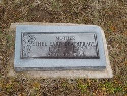 Ethel Cora <I>Earp</I> Deatherage 