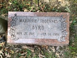 Marjorie Gertrude <I>Thoennes</I> Byrd 