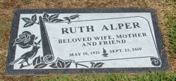 Ruth <I>Russell</I> Alper 