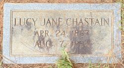 Lucy Jane <I>Goodwin</I> Chastain 