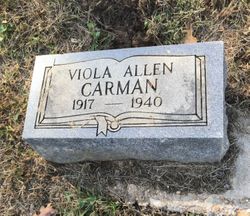 Viola Mae <I>Allen</I> Carman 