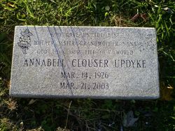 Annabell Glendora “Clouser” <I>Clouser</I> Updyke 