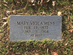 Mary Viola <I>Rodgers</I> Hess 