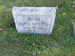 Mary E Matthews 