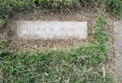 William Sylvester Hecox 
