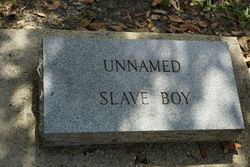 Unnamed slave boy 